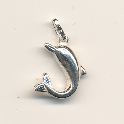 Lille sølv delfin
